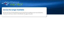 Tablet Screenshot of minormonitor.com
